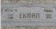 Ekman Arvid