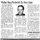Berg Walter E