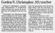 Christopher Gordon N
