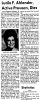 Ahlander Ferguson Lucile, obituary