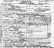Ahlander Gray Minerva, death certificate