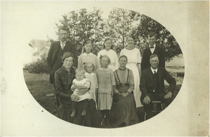 Johansson Janne med hela familjen