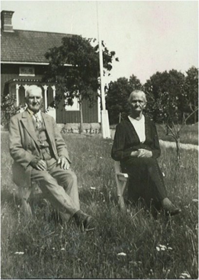 Janne Johansson med hustru Selma
